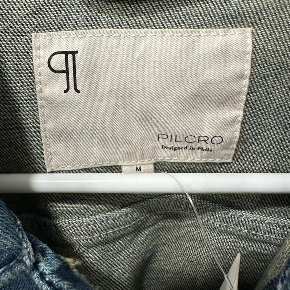 NWT Anthropologie Pilcro Quilted Denim Jacket - Picture 2 of 6